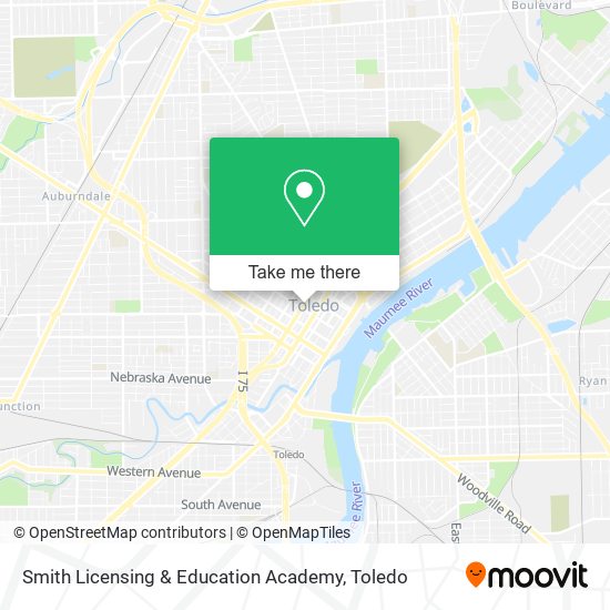 Mapa de Smith Licensing & Education Academy