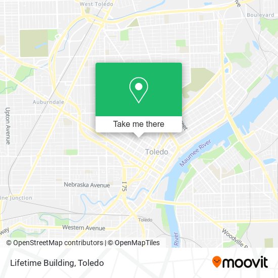 Lifetime Building map