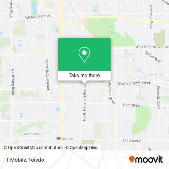 T-Mobile map