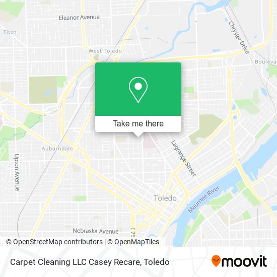 Mapa de Carpet Cleaning LLC Casey Recare