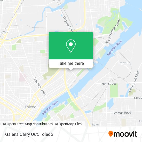 Galena Carry Out map