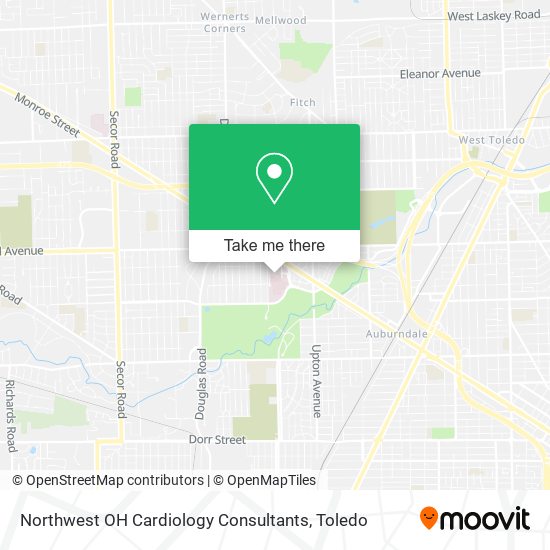 Mapa de Northwest OH Cardiology Consultants