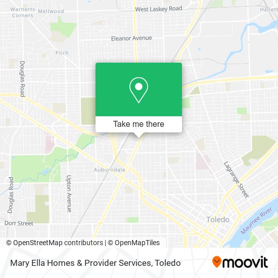 Mapa de Mary Ella Homes & Provider Services
