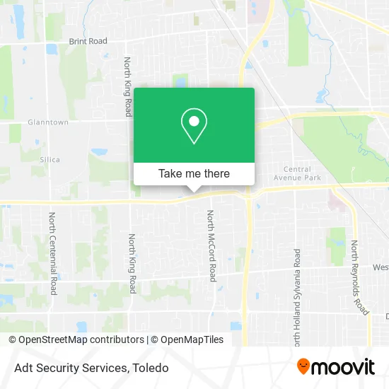 Mapa de Adt Security Services