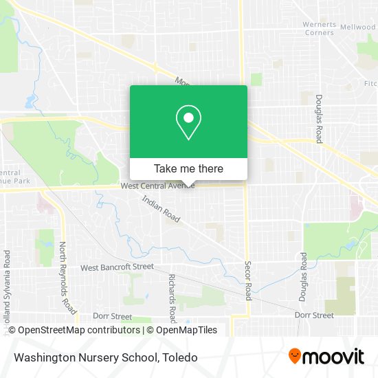 Mapa de Washington Nursery School