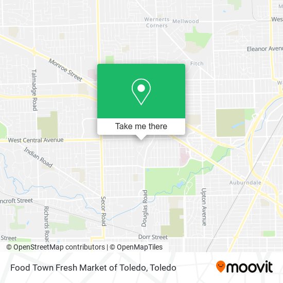 Mapa de Food Town Fresh Market of Toledo