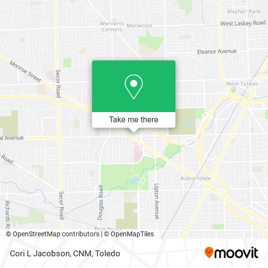 Cori L Jacobson, CNM map