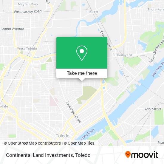 Mapa de Continental Land Investments