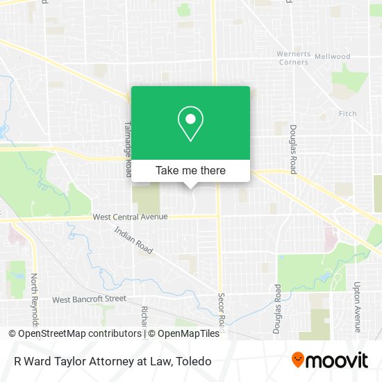 Mapa de R Ward Taylor Attorney at Law