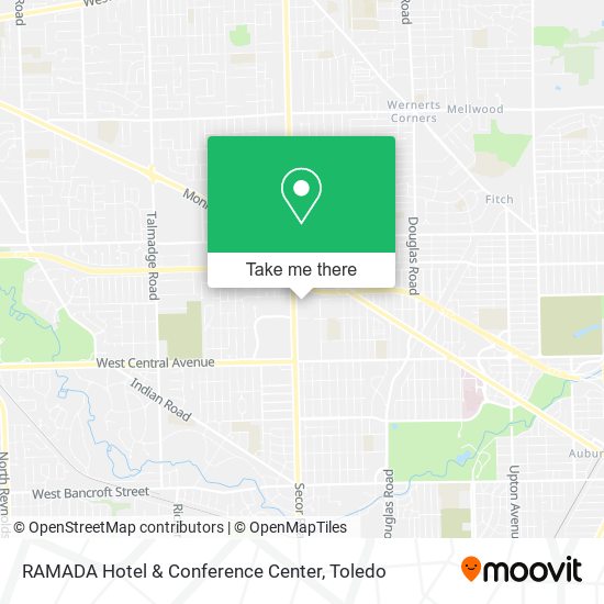 RAMADA Hotel & Conference Center map