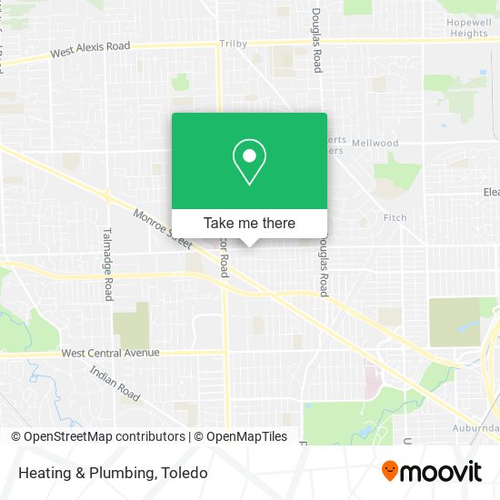 Heating & Plumbing map