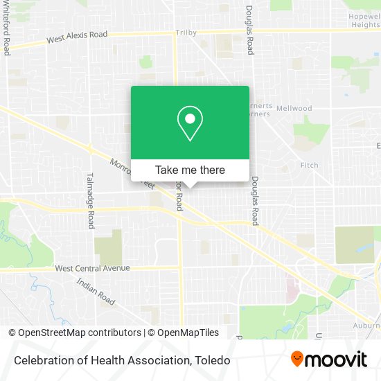 Mapa de Celebration of Health Association