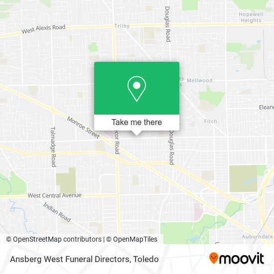 Ansberg West Funeral Directors map