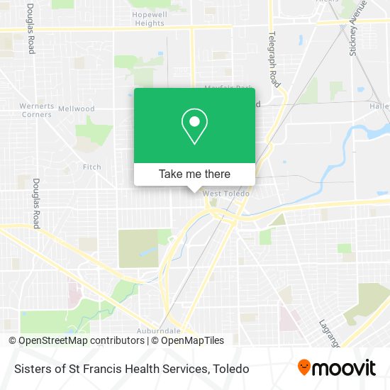 Mapa de Sisters of St Francis Health Services