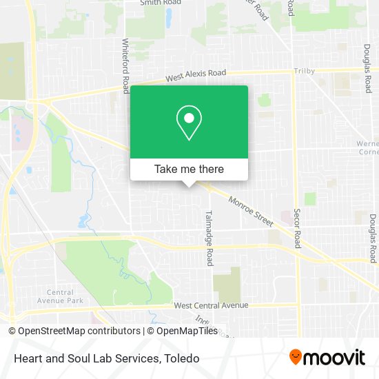 Mapa de Heart and Soul Lab Services