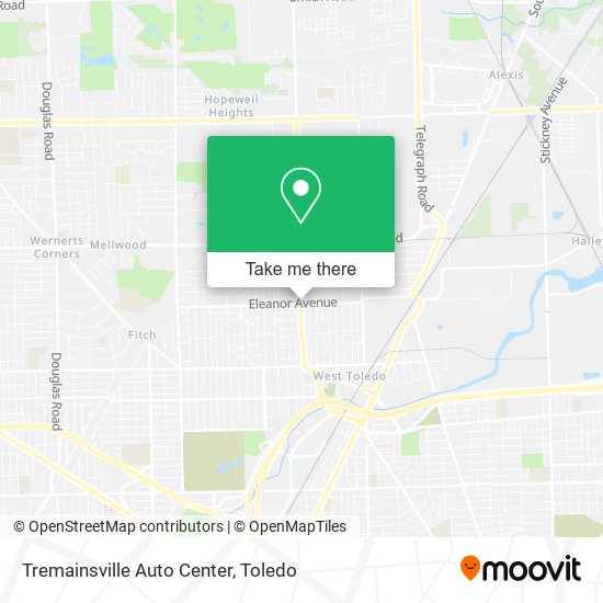 Mapa de Tremainsville Auto Center