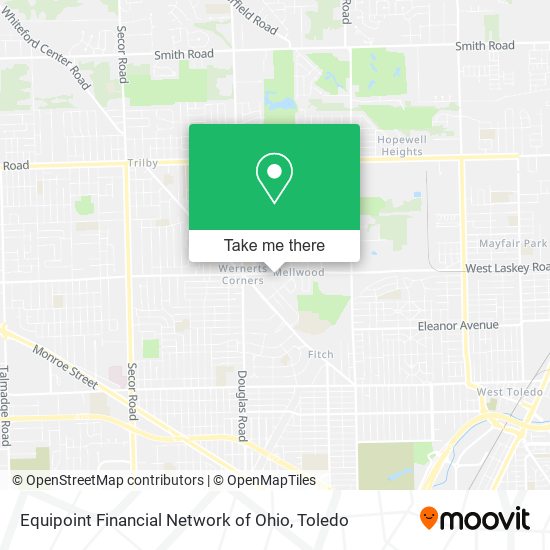 Equipoint Financial Network of Ohio map