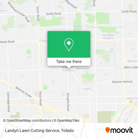 Landyn Lawn Cutting Service map