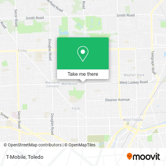 T-Mobile map