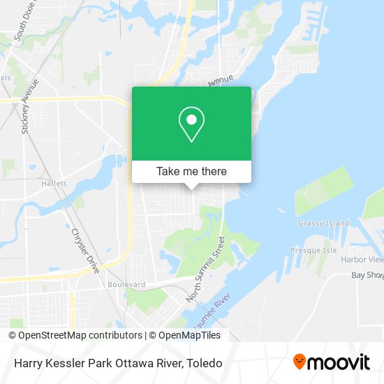 Harry Kessler Park Ottawa River map