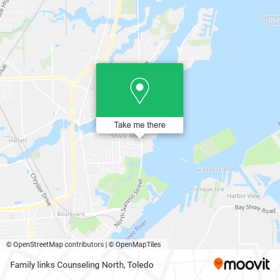 Family links Counseling North map
