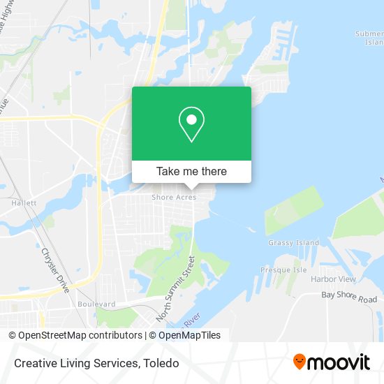 Mapa de Creative Living Services