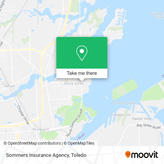 Mapa de Sommers Insurance Agency