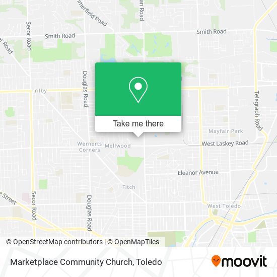 Marketplace Community Church map