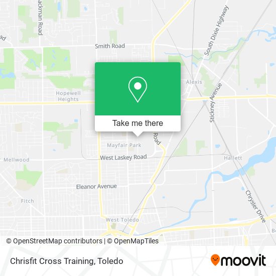 Chrisfit Cross Training map