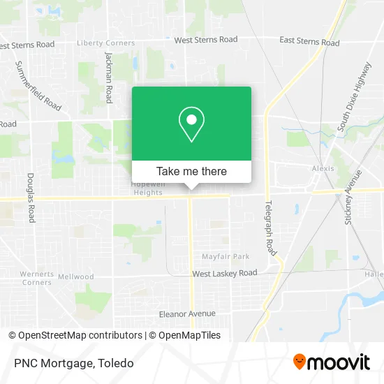 PNC Mortgage map