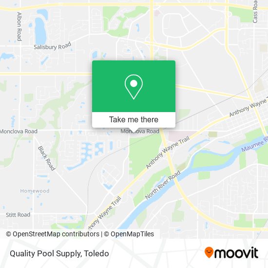 Mapa de Quality Pool Supply