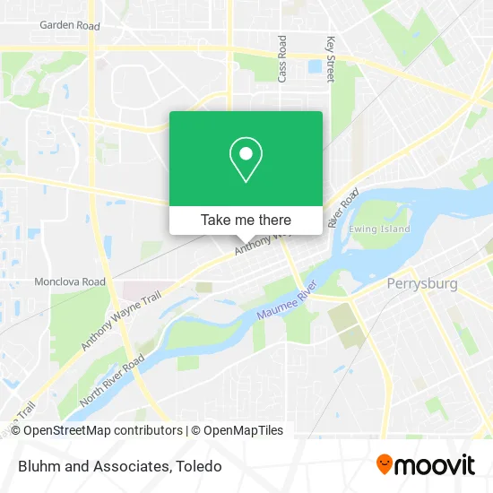 Bluhm and Associates map