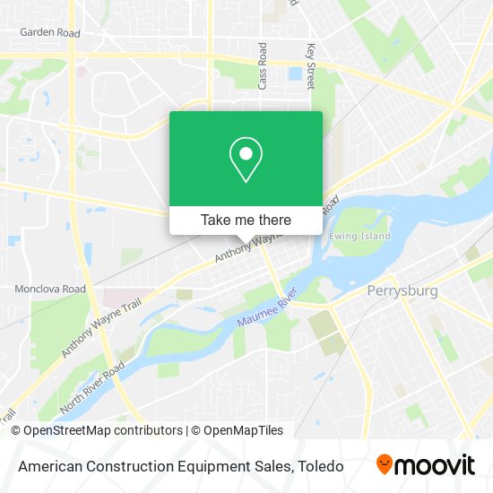 Mapa de American Construction Equipment Sales