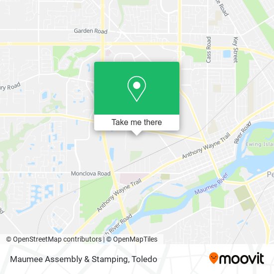 Maumee Assembly & Stamping map