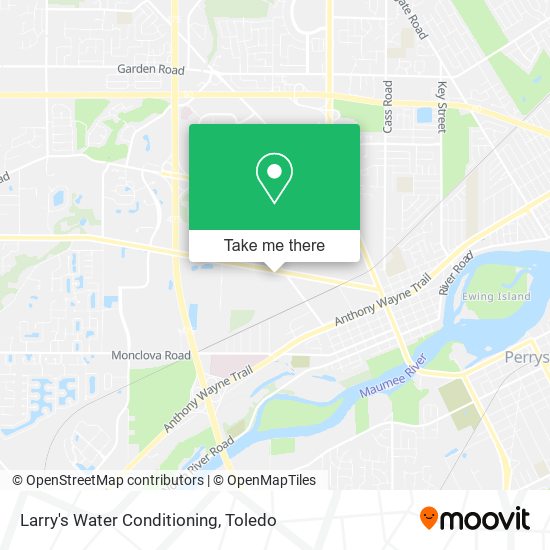 Larry's Water Conditioning map