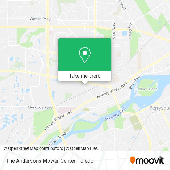 Mapa de The Andersons Mower Center