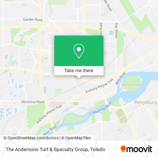 The Andersons Turf & Specialty Group map