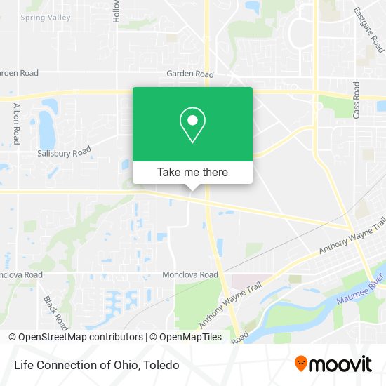 Mapa de Life Connection of Ohio