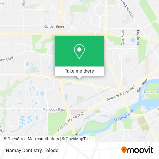 Namay Dentistry map