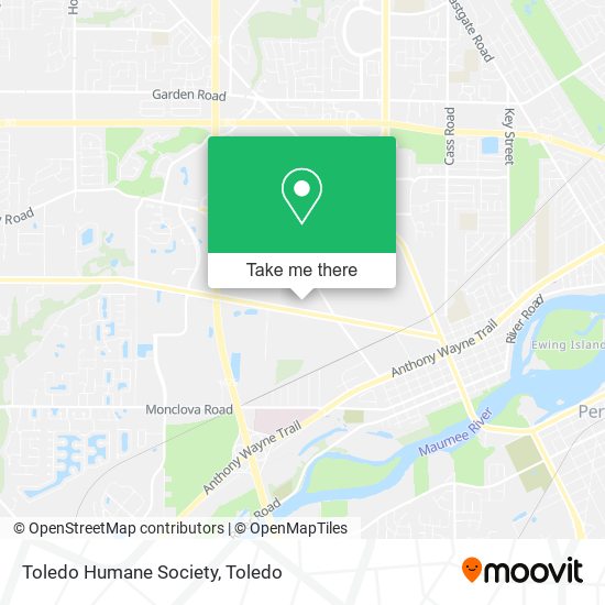 Mapa de Toledo Humane Society