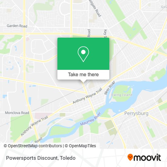 Powersports Discount map