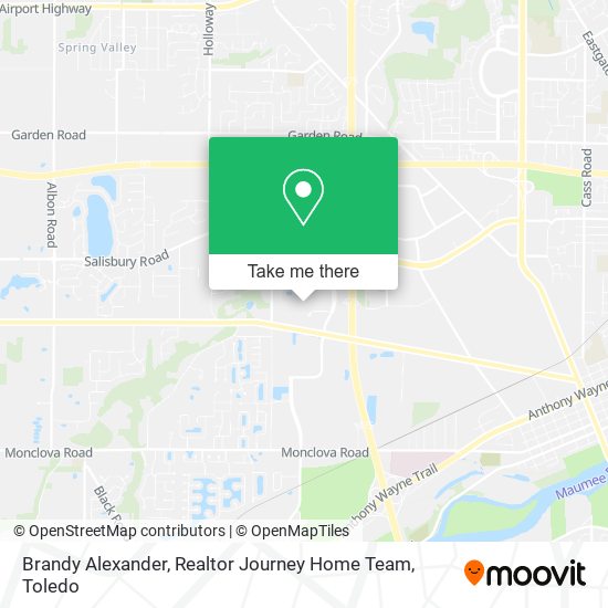 Brandy Alexander, Realtor Journey Home Team map