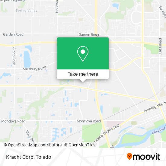 Mapa de Kracht Corp