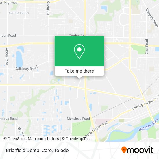 Mapa de Briarfield Dental Care