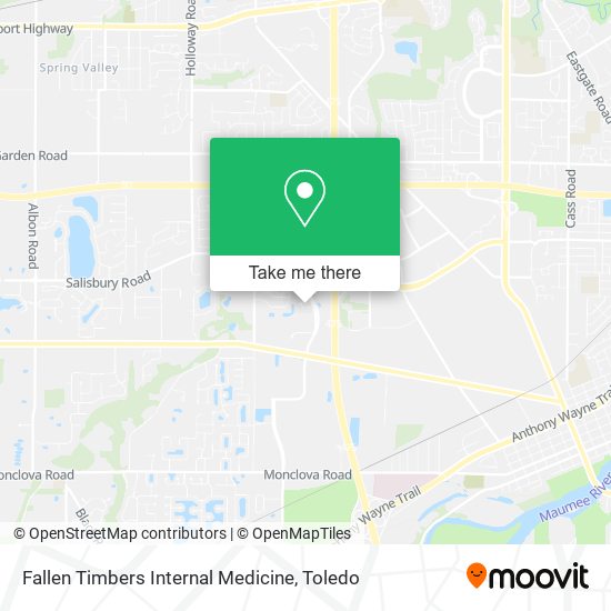 Mapa de Fallen Timbers Internal Medicine