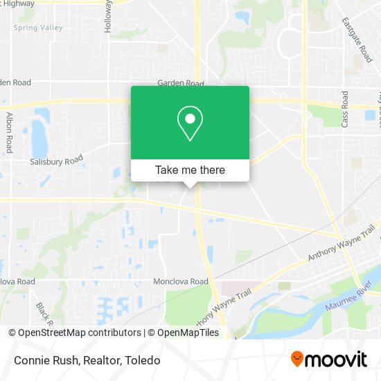 Mapa de Connie Rush, Realtor