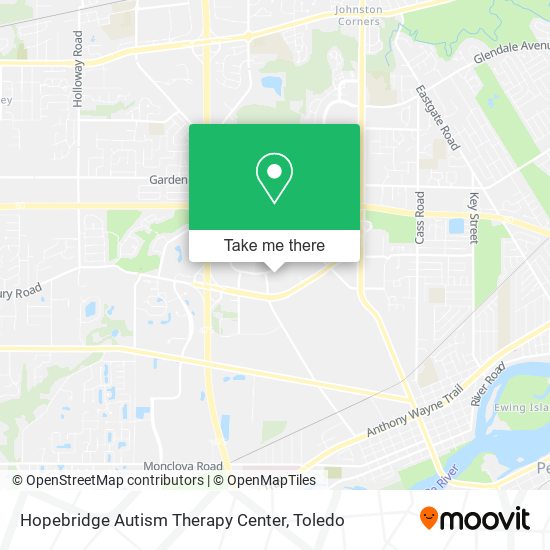 Hopebridge Autism Therapy Center map
