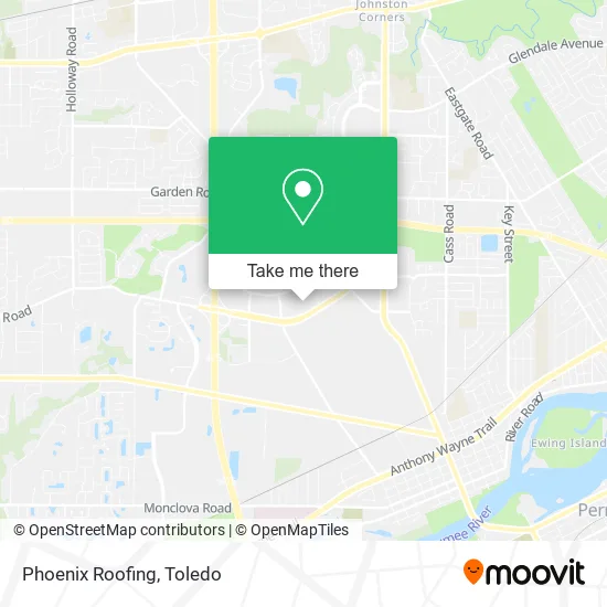 Phoenix Roofing map