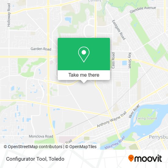 Mapa de Configurator Tool