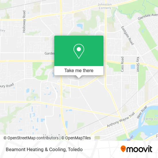 Mapa de Beamont Heating & Cooling